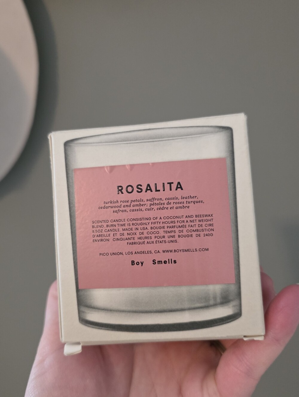 Boy Smells New Rosalita Candle 50 Hour Burn Time - Picture 4 of 7